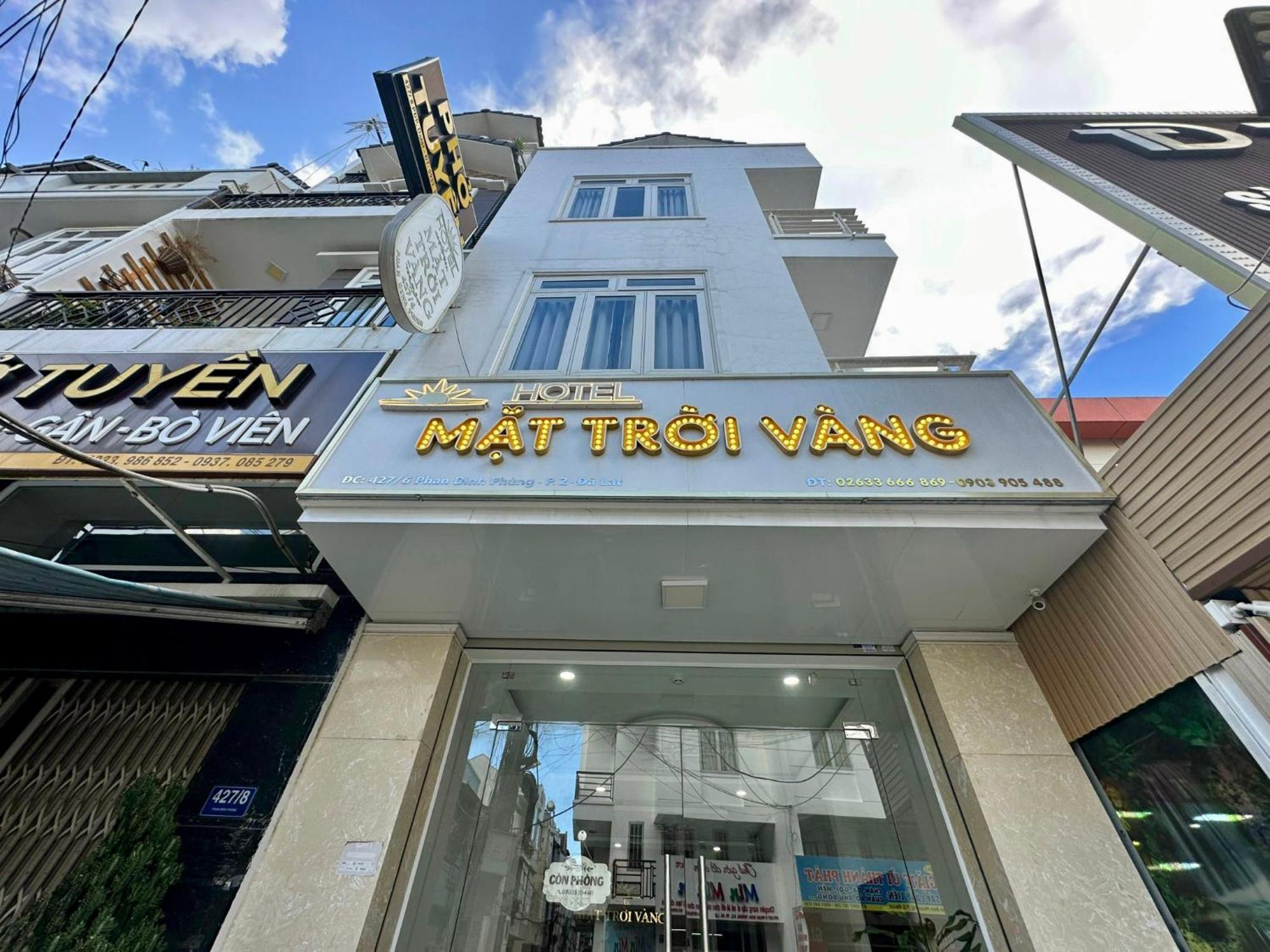 Mat Troi Vang Dalat Hotel Экстерьер фото