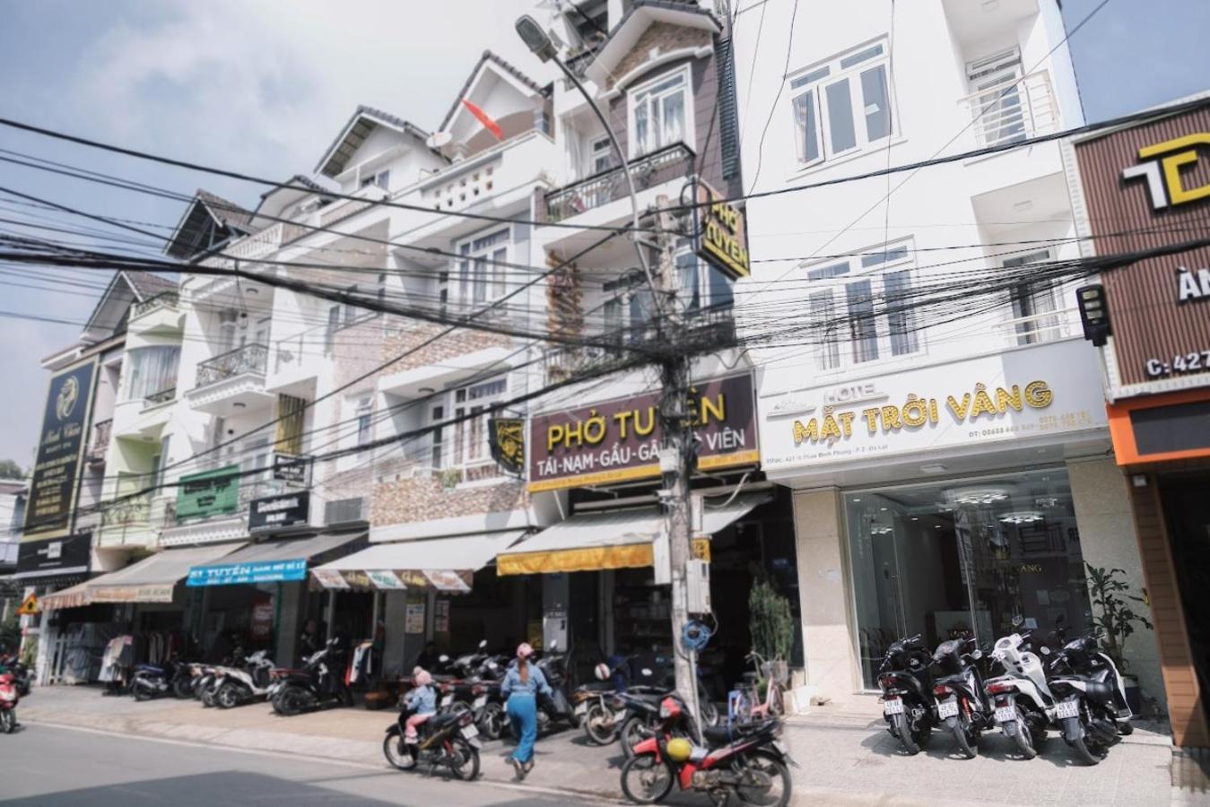 Mat Troi Vang Dalat Hotel Экстерьер фото